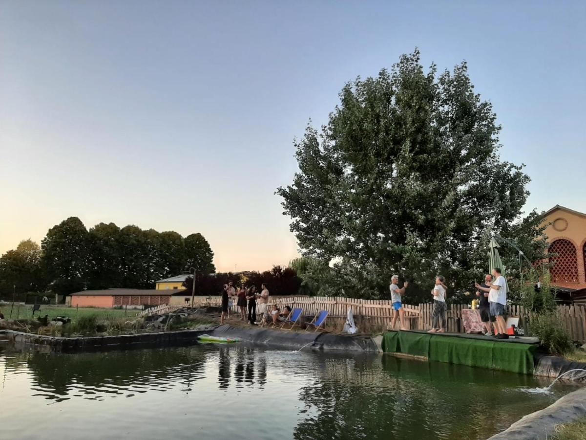 La Casa Sull'Albero Oasi Certosa Di Pavia Villa Borgarello Exteriör bild